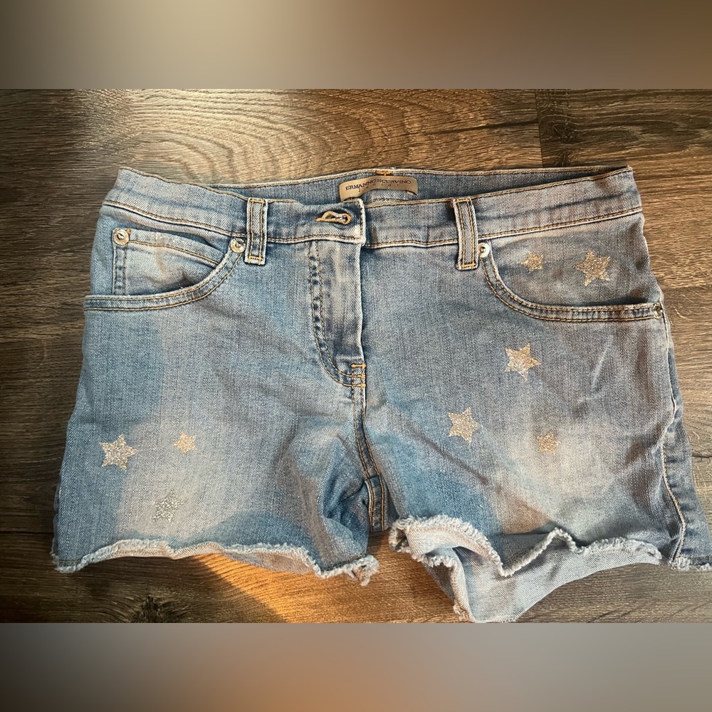 Ermanno Scervino Junior - jean shorts size 12 youth